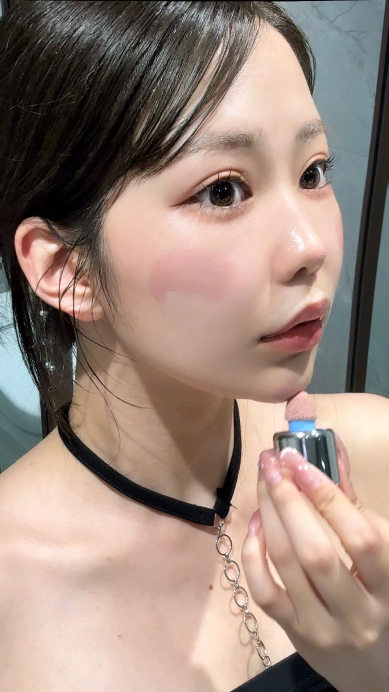 チークメイクアップ紹介の投稿
